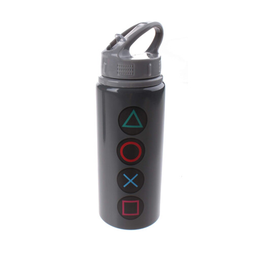 GB Eye GB eye Playstation Button Aluminium Drink Bottle, Multi-Colour