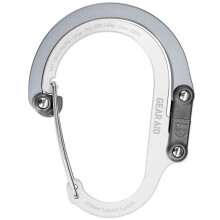 HEROCLIP Large - Carabiner Clip and Hook, Bag, Purse, Backpack Hanger, Baby Pushchair Hook, Keyring Carabiner and Multifunction for Camping, Fishing,