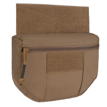 IDOGEAR Tactical Dump Drop Pouch for JPC CPC AVS Tactical Vest Utility Bag Carrying Kit Bag with Hook and Loop (Coyote Brown)