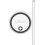 CamelBak CAMELBAK Tumbler Lid Straw, Clear/Black, L 1