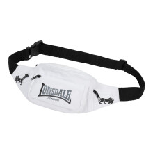 Lonsdale Hip Bag One Size White/Black/Ash, White/Black/Ash, Standard Size, Bum Bag