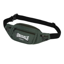 Lonsdale Hip Bag One Size Olive/Black/White, Olive/Black/White, Standard Size, Bum Bag