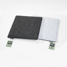 BOXIO - Sit: Pack of 2 - Seat Cushion Felt 40 x 30 cm Toilet Wash Accessories - Camping Accessories - Eurobox Wash Accessories - Felt Cushion Chair