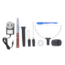 9Pcs Electric Foam Cutter Fast Heating Clean Smoothly Cutting Hot Wire Foam Cutting Pen Kit AC 100?240V US Plug
