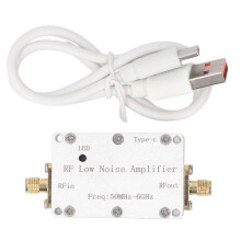 RF Switch Module 20dB Low Noise P VHF UHF S L C Band 50MHz-6GHz RF Module for Communicating Device