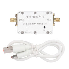 RF Module 30dB 10MHz-6GHz SMA Female Interface Aluminum Alloy Casing Receiver Module