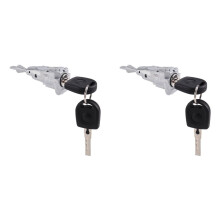 2X 2H0837168 Car Door Lock Cylinder with 2 Keys for  Amarok Phaeton Door Lock Core