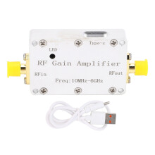 20dB Low Noise Receiver Module RF Radio Frequency Module with SMA Connector Input Output 10M-6GHz