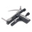 Microscope Caliper Up Down Left Right Moveable Ruler Aluminum Alloy Microscope Mechanical Stage 1