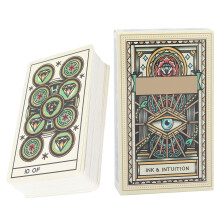 Portable Tarot Cards Questions Answering Interactive Game for Beginners and Expert Readers