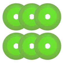 6Pcs Glass Cutting Disc Ultra Thin Saw Blade Wheel Grinding Disc for Smooth Polished