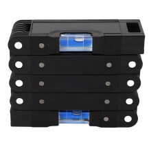 Folding Level Ruler Aluminum Alloy 4 Bubble Multifunction Multi Angle Accurate Foldable Level Measuring Tool