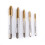 5pcs/set Titanium Coated HSS Thread Screw Tap Kit M3 M4 M5 M6 M8 Forward Chip Ejection 1
