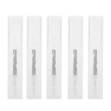 5pcs Woodworking Spiral Milling Cutter Tungsten Steel Router Bit for Carpenter 3.175 X 12mm