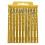 Triangular Drill Bit Cemented Carbide Made Drill Bit with Hex Adapter(10 Pcs 8mm) 1