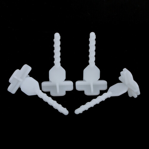 100Pcs Tile Leveling System Wall & Floor Spacers, PP, 6.5x3.2cm 2