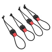 4Pcs Adjustable Reusable Nylon Fishing Rod Cable Ties for Skis, Extensions & Hoses