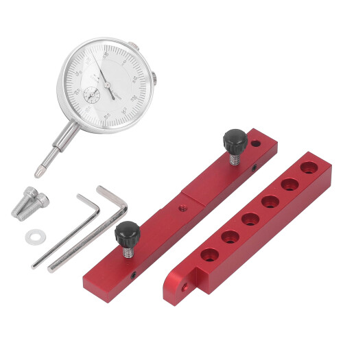 Table Saw Dial Indicator Aligning Calibrating Machinery Gauge Work Shop Tool Alignment System Short
