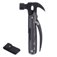 Mini Claw Hammer High Carbon Steel Multifunctional Anti Slip Handle Portable Stubby Hammer for Camping