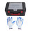 Black Multifunctional Hardware Tool Box Portable Plastic Storage Box for Parts Organization 1