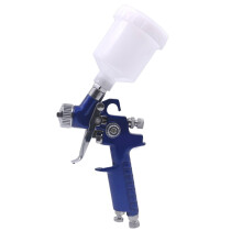 Pneumatic Paint Spray Gun Transparent Pot Car Coating Furniture Refinishing Air Paint Sprayer