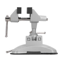 Bench Vise Flat Push Type Mini Table Jaw with Suction Cup Base Desktop Clamping Tool SK-293