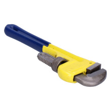 Heavy Duty Pipe Wrench Adjustable Multifunctional VShaped Opening Design HardWearing Skidproof