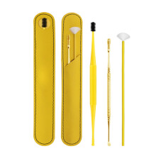 3PCS Earwax Removal Kit Ear Pick Set Ear Spoon Earpick Ear Picker for Ear Massage Adult Ear Care Tools