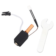 3D Printer Ceramic Hotend Kit 0.4mm Single Hole Copper Plated Nozzle Dual Metal Throat Hot End Kit for Kobra 2 2 Neo 2 Pro 2 Plus 2 Maximum