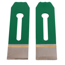 2 Pcs Planers Woodworking Blade Good Wear Resistance High Hardness Hand Planer Blades for Wood Crafts
