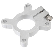 Round Parts Clamp Through Hole Type Mounting Base Aluminum Clamping Tool 3305?0032?0021 21mm