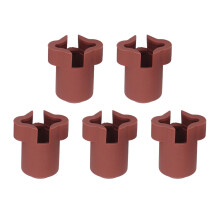 3D Printer Hotend Silicone Sock High Temperature Resistant Anti Scald Insulated Dust Proof Nozzle Sock Brownish Red