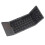 Portable Bluetooth Folding Keyboard 63 Keys with TouchPad, Rechargeable, Black 4