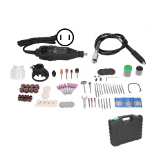 130W Mini Electric Grinder Set Adjustable Speed Engraving Polishing Cutting Tools 8000?30000rpmUS Plug 110V