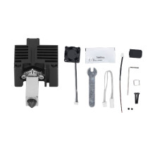 Hardened Steel Hotend Kits Set Detachable with 2510 Fan 0.4mm Nozzle for Bambu Lab X1C 3D Printer Extruder Accessories