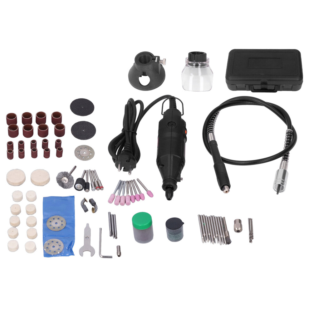 140Pcs Rotary Tool Electric Grinder 5 Speed Adjustable Set Kit for Sanding Polishing EU Plug 220V-image-OPC-PSW28PR-NEW