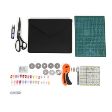101Pcs Rotary Fabric Cutter Set DIY Leather Craft Engraving Carving Knife Cutting Tools