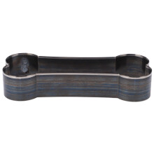 Leather Die Cutter Tool Bone Shape Alloy Steel DIY Punching Die Cutting Mold with Storage Box