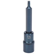 Star Screwdriver Bit 1/2in Square Socket S2 Alloy Steel for Wrench Hardware Tool100mm