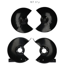 Grinder Wheel Guard Black High Speed Steel Sprayed Protector Cover for Grinding Machine