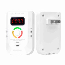 Carbon Monoxide Detector Electrochemical Sensor Carbonic Oxide Detector Digital Display Sound and Light Alarm LED Indicator Light Functions