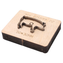 Leather Cutting Die Pig Shape Mould Punch Cutter Craft Tool for Paper Rubber Plastic
