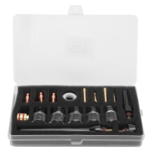 Welding Torch Accessories Kit Glass Cup Brass Tungsten Clamp Consumables for WP-17/18/26