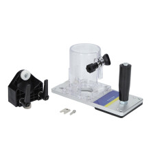 Woodworking Trimmer Router Base Plastic Transparent Standard Professional Woodworking Trimmer Base 6.5cm Dia