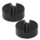 2PCS Circular Rubber Jack Pad Adapter Universal Slotted Car Jack Stand Lifting Protector 1