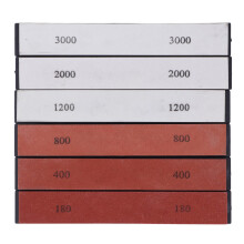 6PCS Knife Sharpening Stone 180 400 800 1200 2000 3000 Grit Whetstone Knife Sharpener for Blade