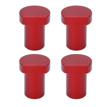 4 Pcs Bench Dogs 19mm Diameter Workbench Peg Aluminum Alloy High Strength Woodworking Desktop Stop Tenon Red