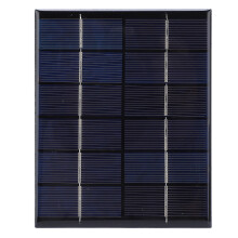 Solar Panel Charger High Output Efficiency Monocrystalline Silicon Waterproof Solar Charger 2W 6V