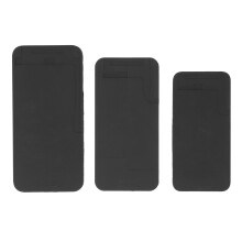3 Pcs LCD Screen Adsorption Pad Temperature Resistant Rubber Mobile Phone Screen Glue Removal Fix Adsorption Mat for 13