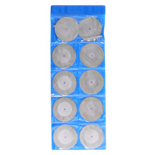 10PCS Thin Diamond Cutting Disc with Rod Round Grinding Sanding Wheel for Wood Metal Stone 60mm / 2.4in